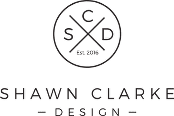 A green background with the words " dawn clair design ".