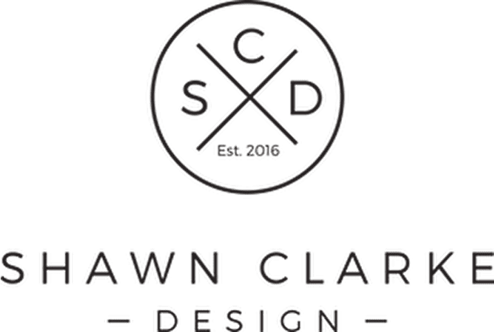 A green background with the words " dawn clair design ".